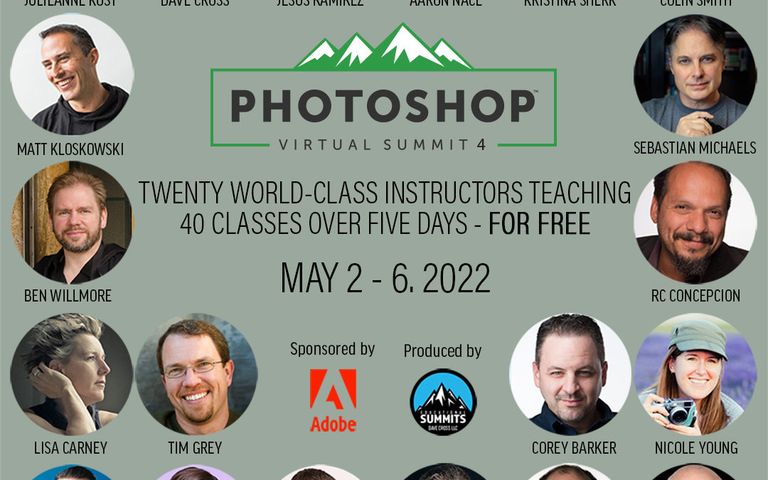 Photoshop Virtual Summit 4 is next Week